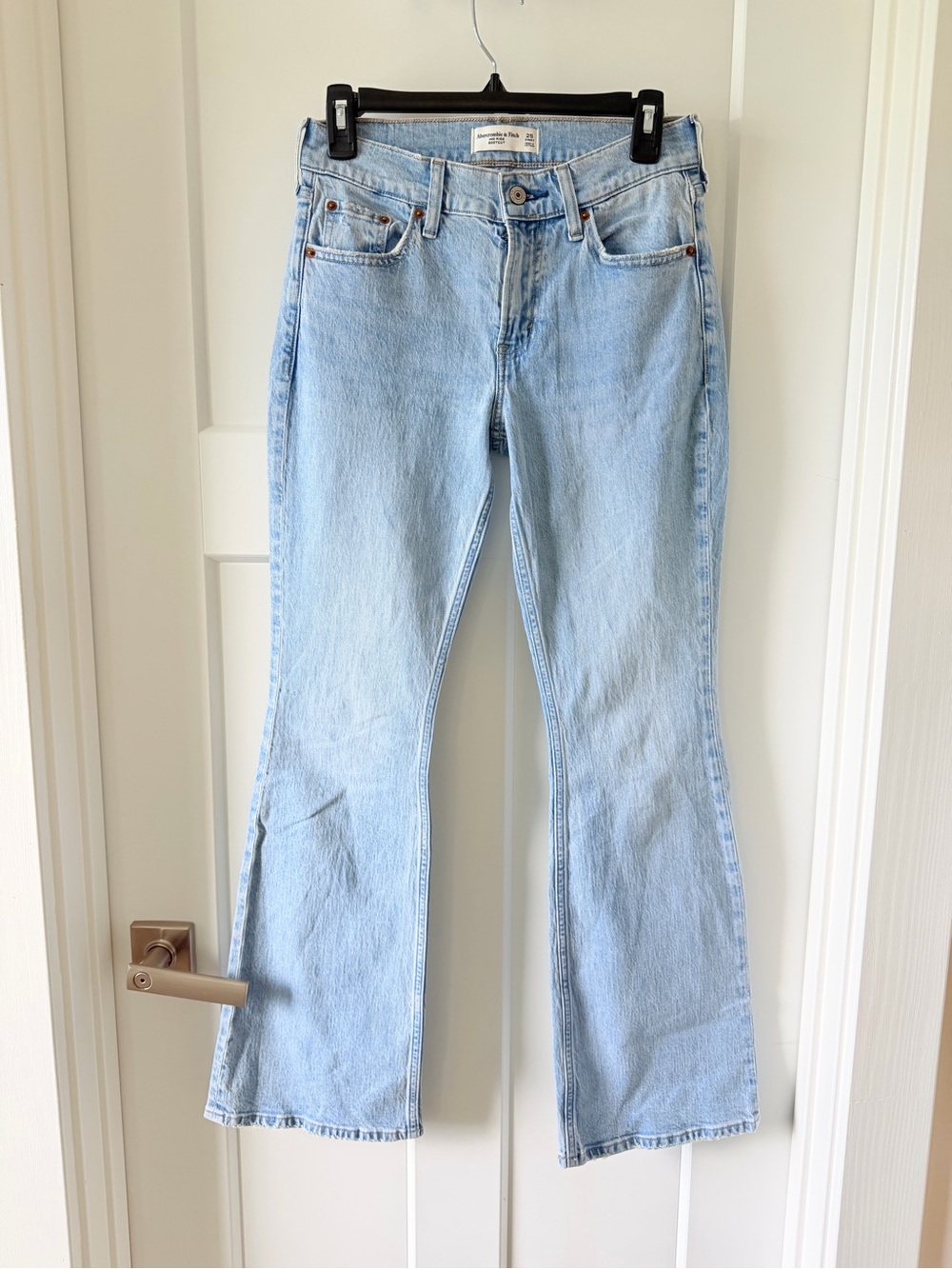 Abercrombie & Fitch Light Blue Bootcut Jeans NWOT